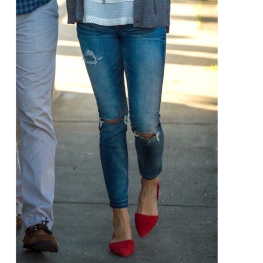 Madewell 9” Mid-Rise Straight Slim Jean 27